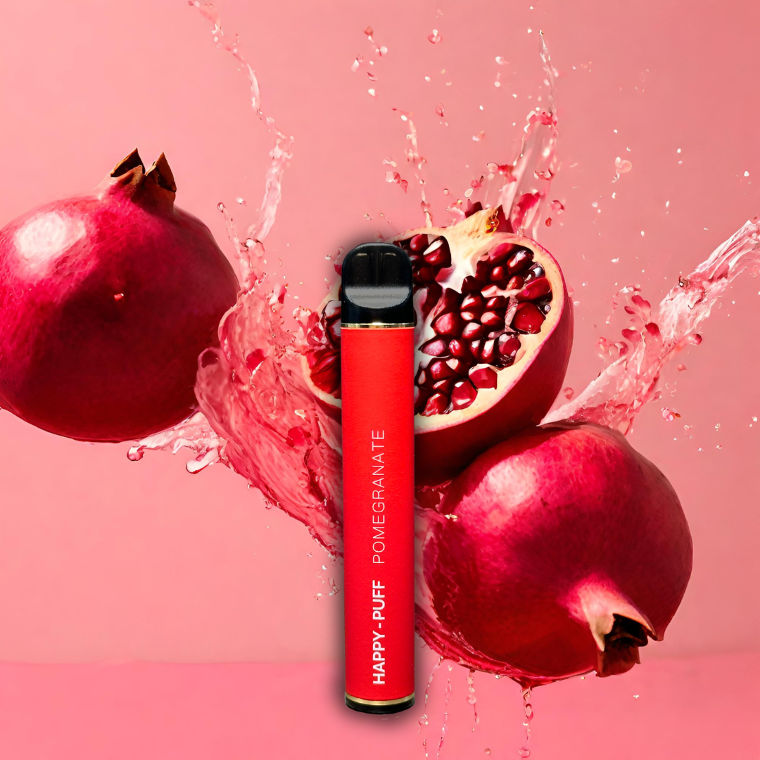 HAPPY-PUFF Pomegranate