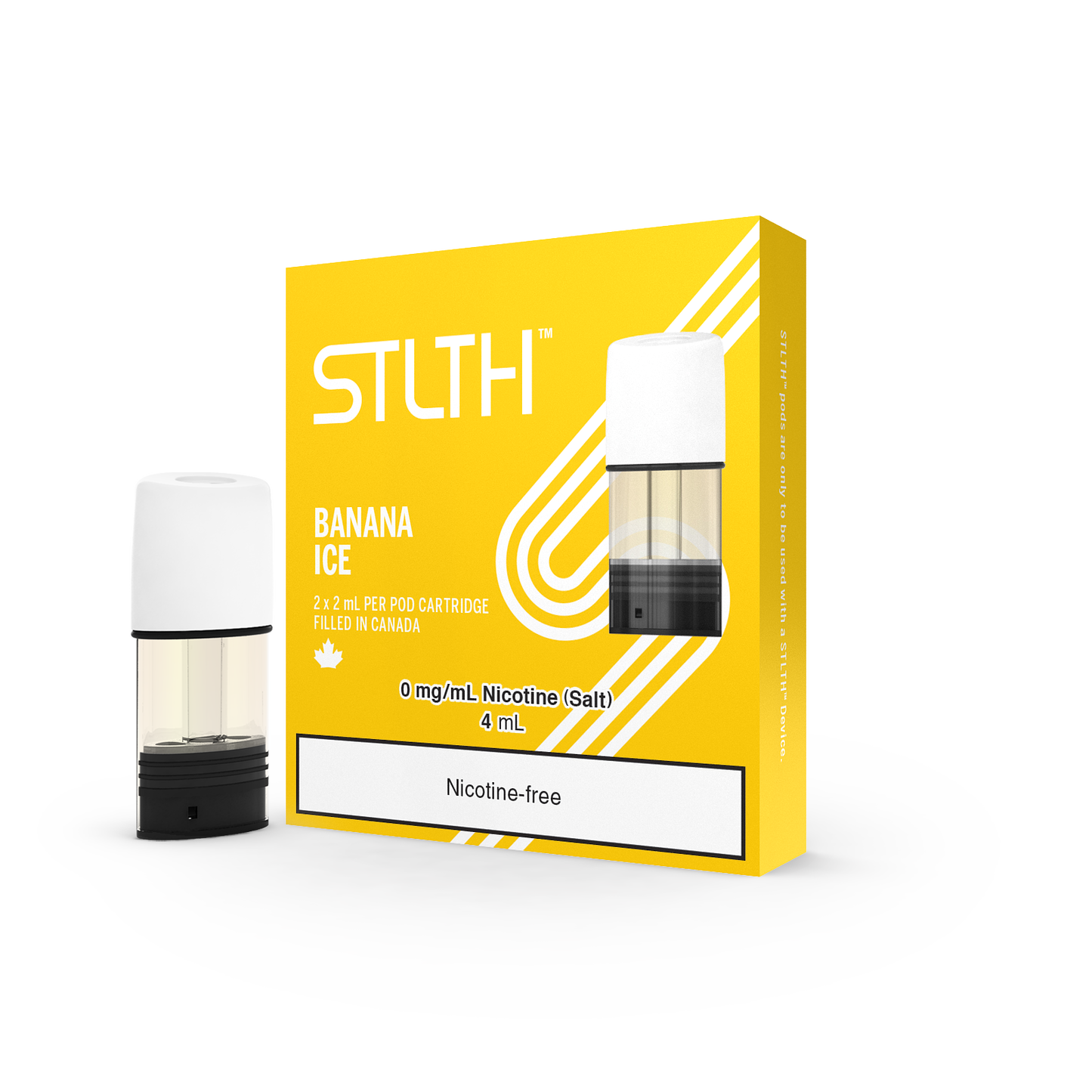 STLTH Pod Banana Ice (0mg oder 20mg Nikotin)