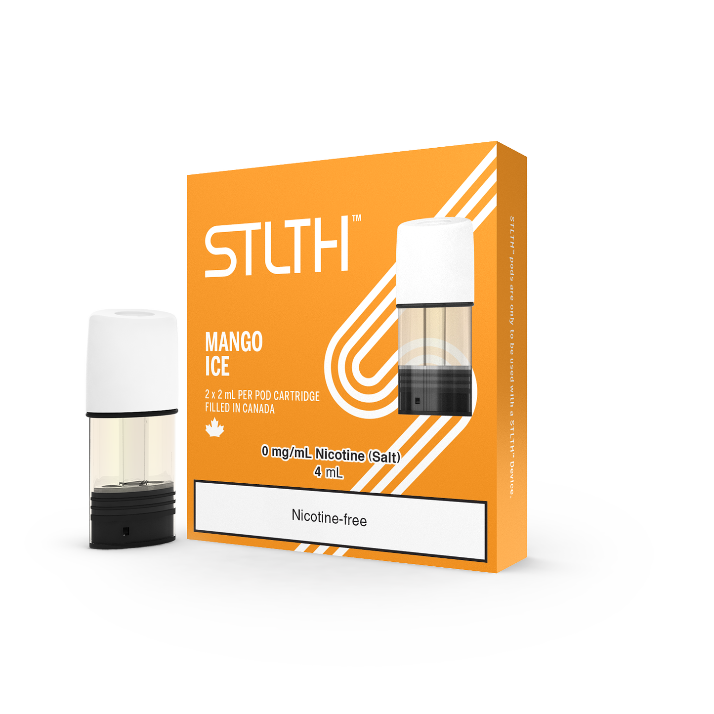 STLTH Pod Mango Ice (0mg oder 20mg Nikotin)