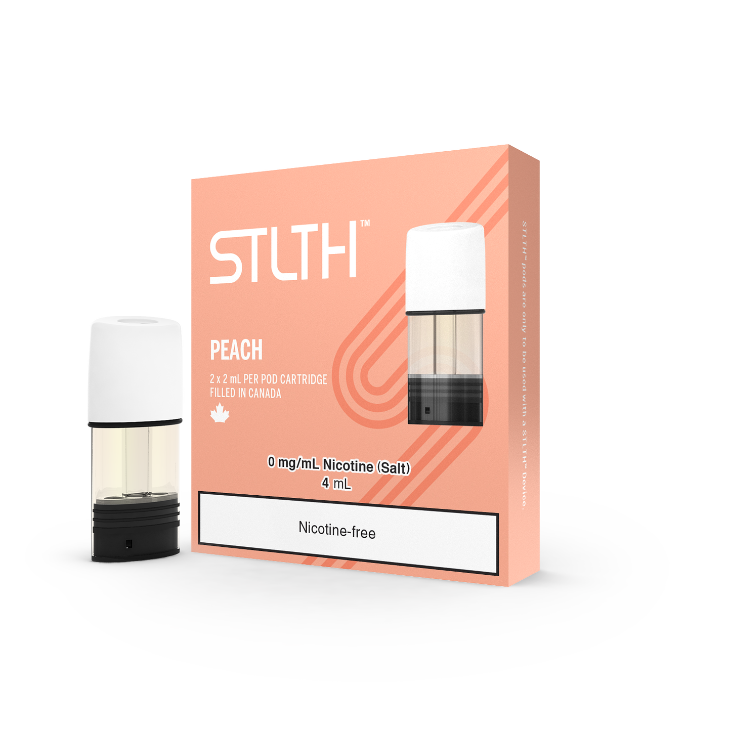 STLTH Peach (0mg oder 20mg Nikotin)
