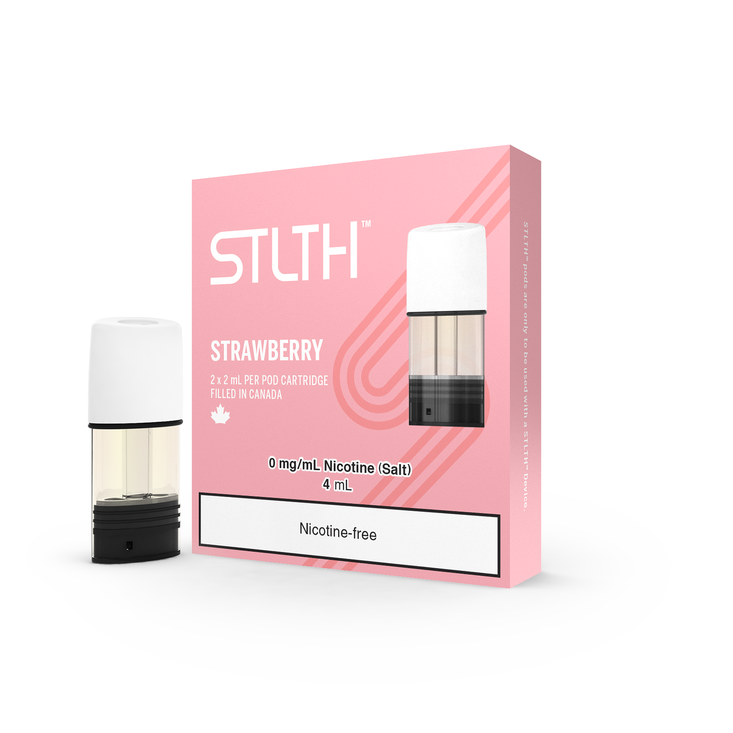 STLTH Pod Strawberry (0mg oder 20mg Nikotin)