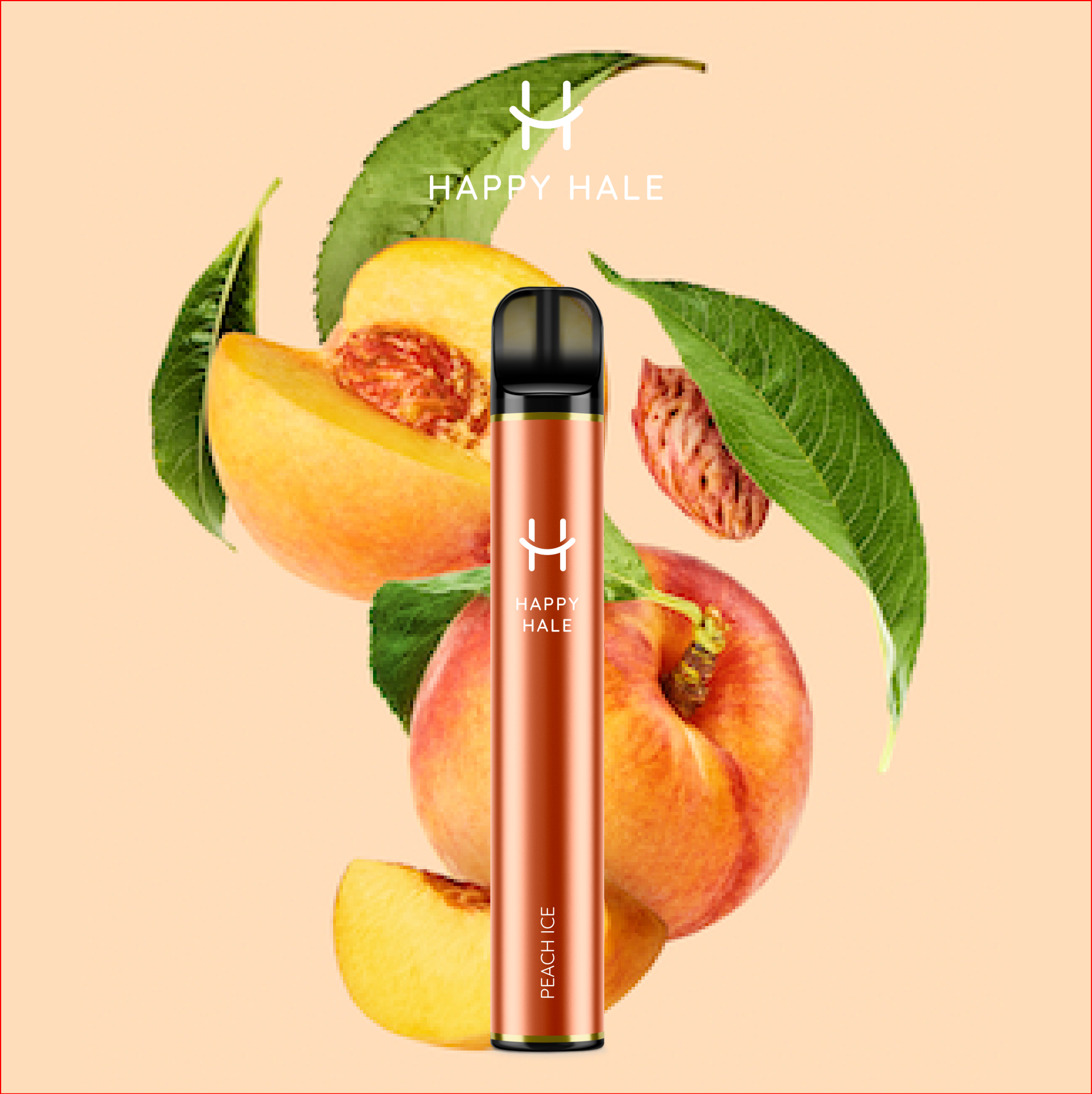 Happy Hale Peach Ice Vape HAPPY HALE Happy Hale Peach Ice Vape HAPPY HALE