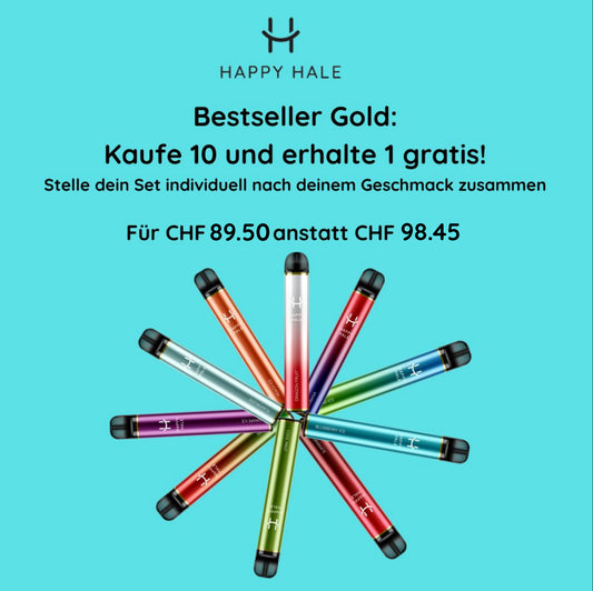 Bestseller Gold Individuell: 10 + 1 kostenlos